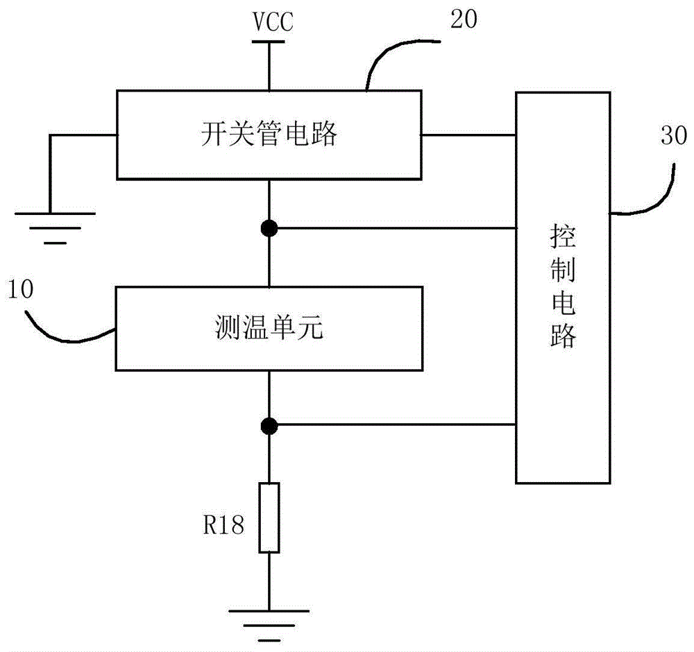 一种低功耗温度测量电路及便携式温度测量设备的制作方法