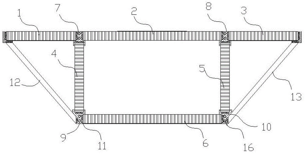 一种不锈钢芯板桁架组合梁及其制作方法与流程