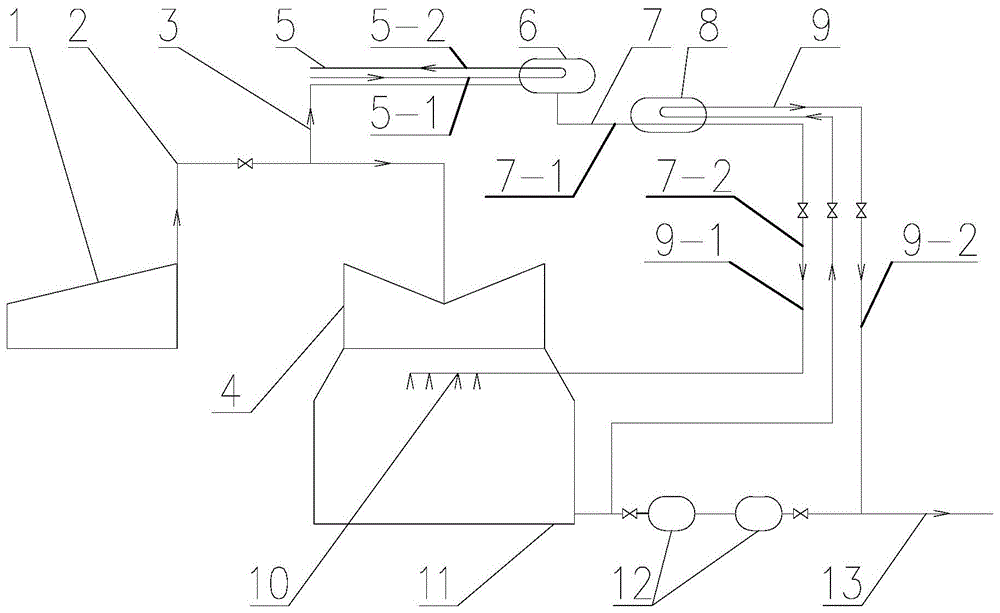 一种热电站的供热疏水系统的制作方法