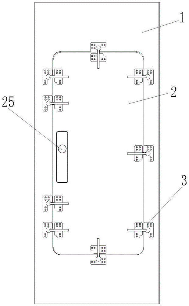 一种拼装式多功能安全室用隔热安全门的制作方法