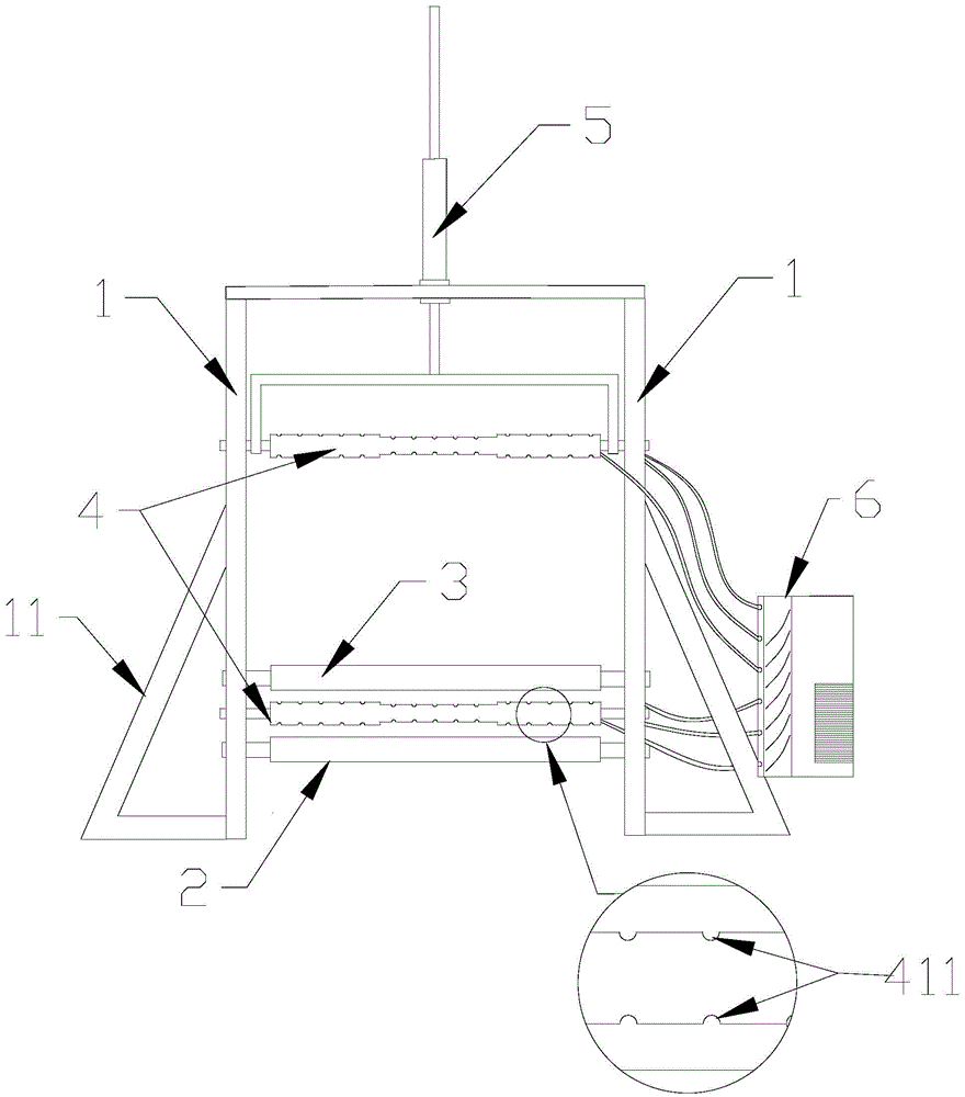 用于涂层布的储存架的制作方法