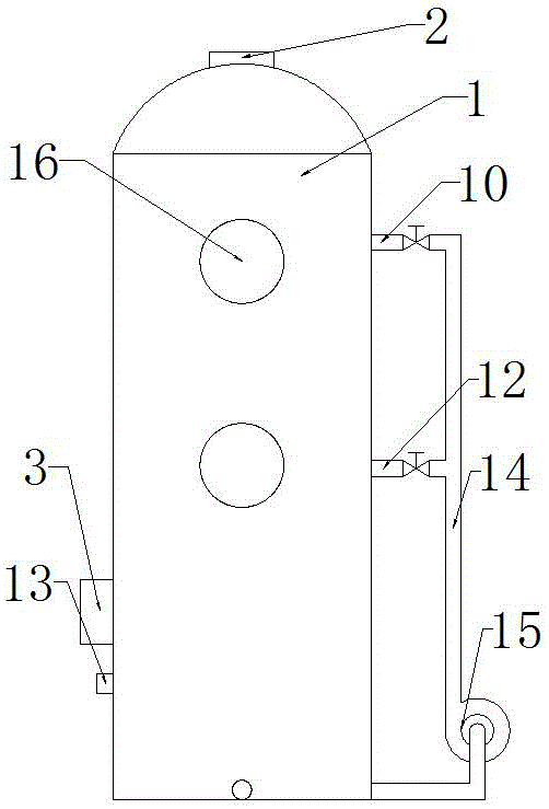 一种高效锌烟除尘吸收塔的制作方法