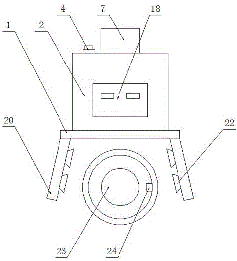 重型轮式装备制动鼓自动降温控制装置的制作方法