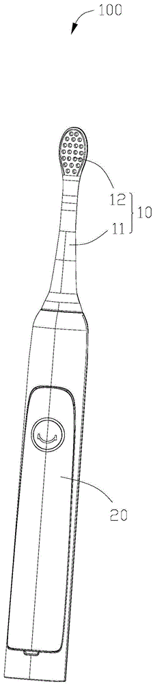 结构稳定性强的电动牙刷的制作方法