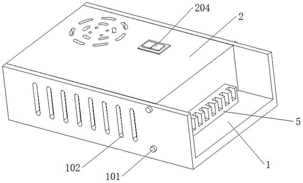 一款基于超级电容的安全型开关电源的制作方法