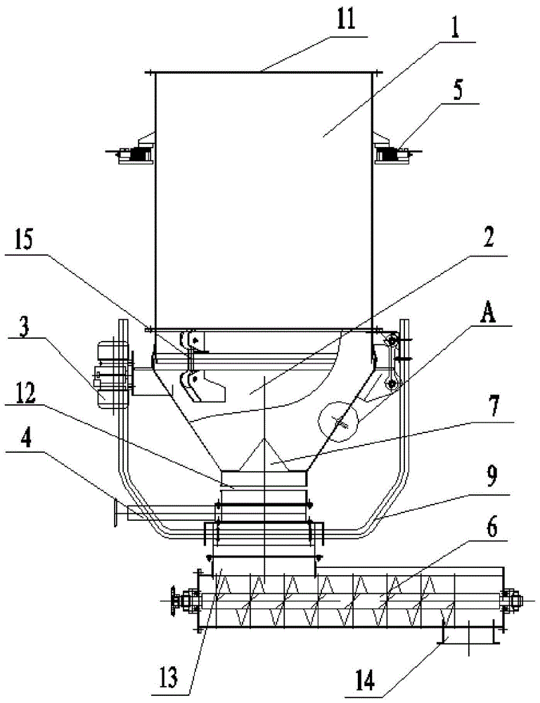 粉状物料失重秤的制作方法