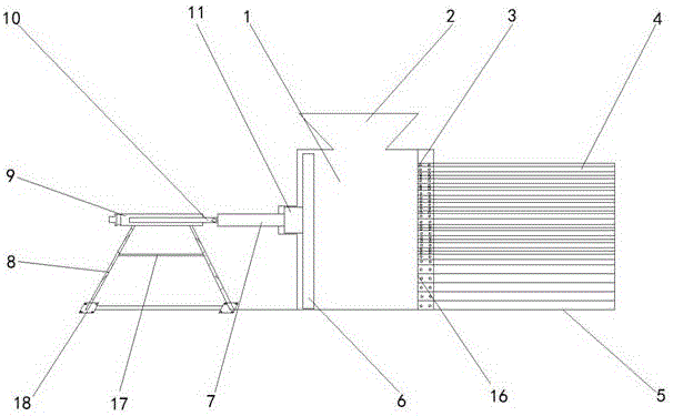 一种艾条制作用模具可更换式成型机的制作方法