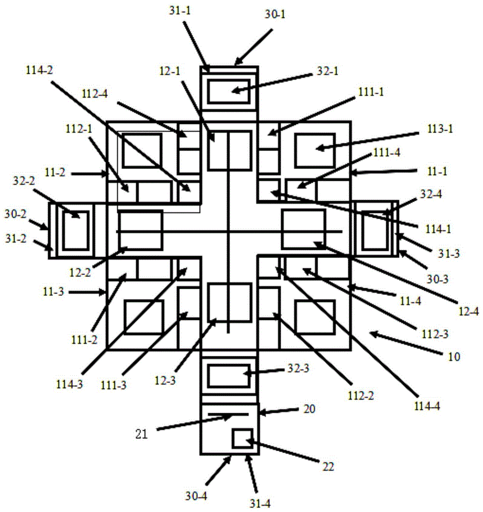 一种四通道矩形集装箱换电站的制作方法