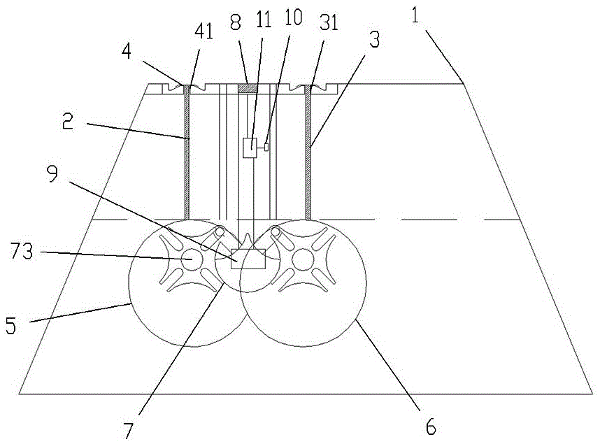 一种智能化道次墩的制作方法