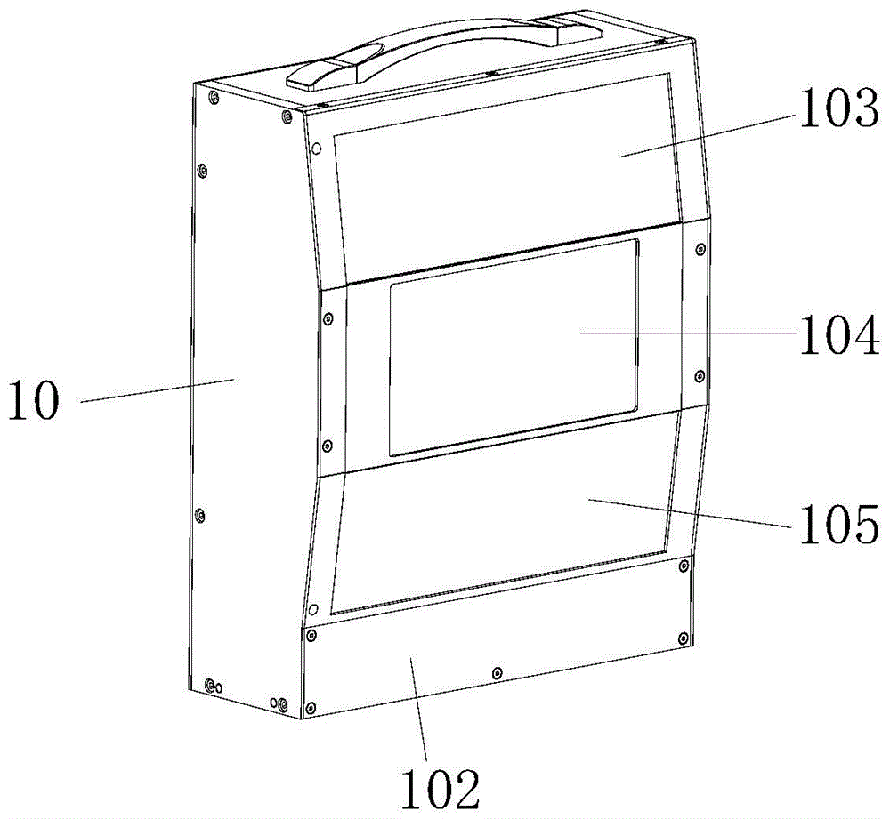 一种三光路3D投影设备的出光角度调节结构的制作方法