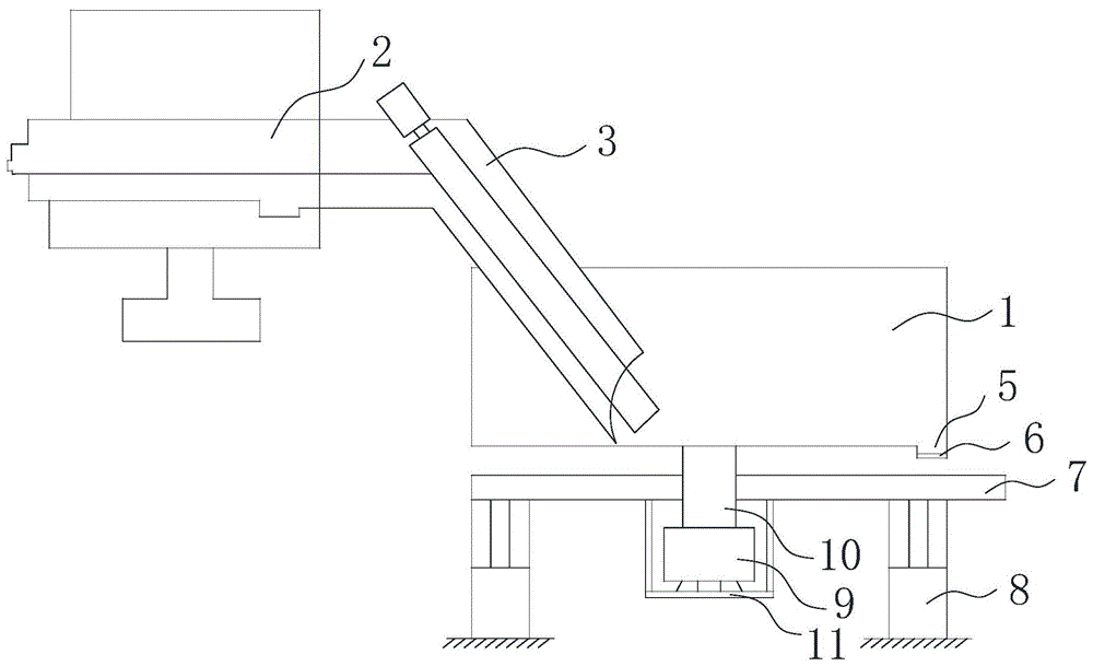 便于卸料的医用塑料制品注塑机进料装置的制作方法