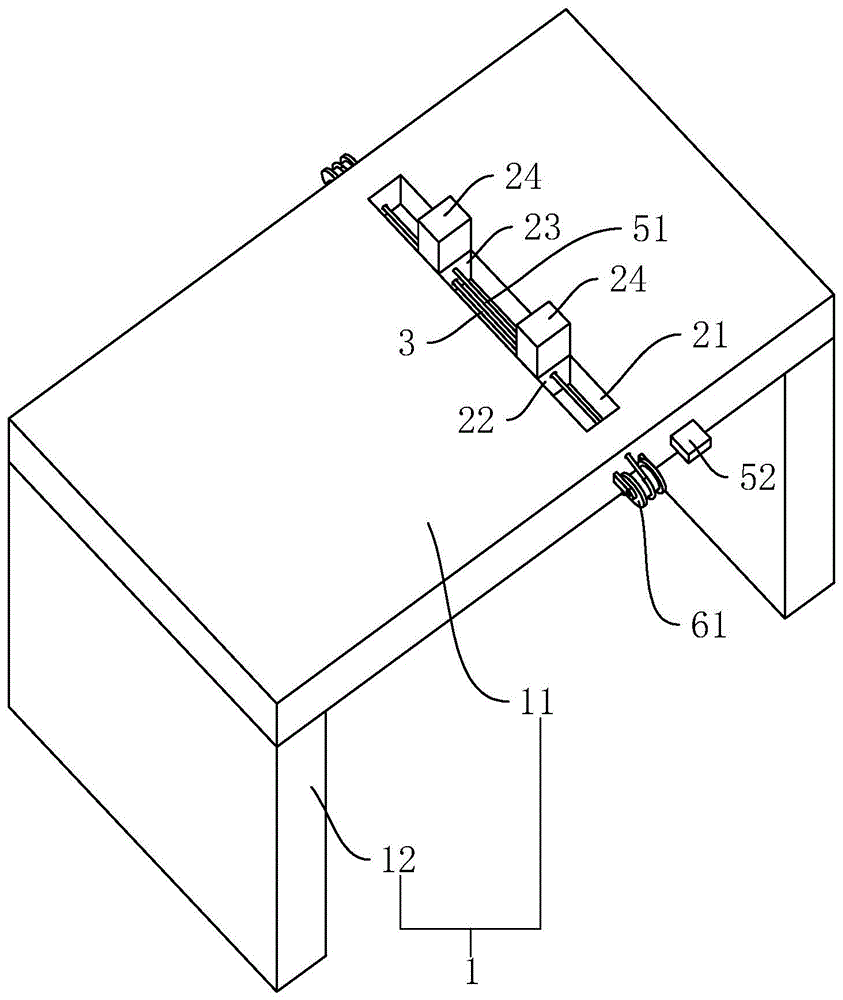 铝模板打磨用工作台的制作方法