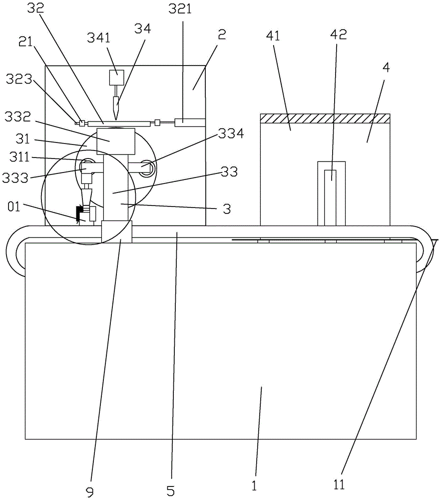 滤清器壳体印刷固化一体机的制作方法