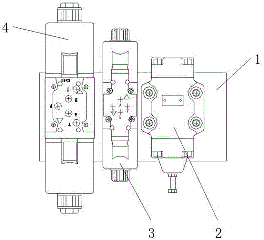 一种用于多油缸联动的油路块结构的制作方法