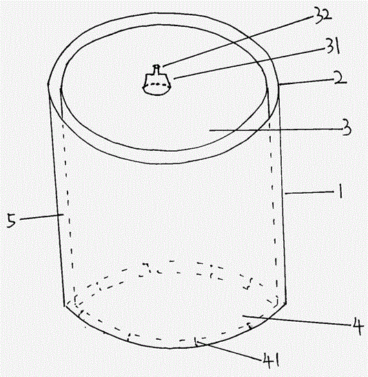 充气花盆模具的制作方法