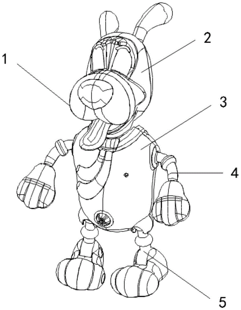 一种AI智能玩具狗的制作方法