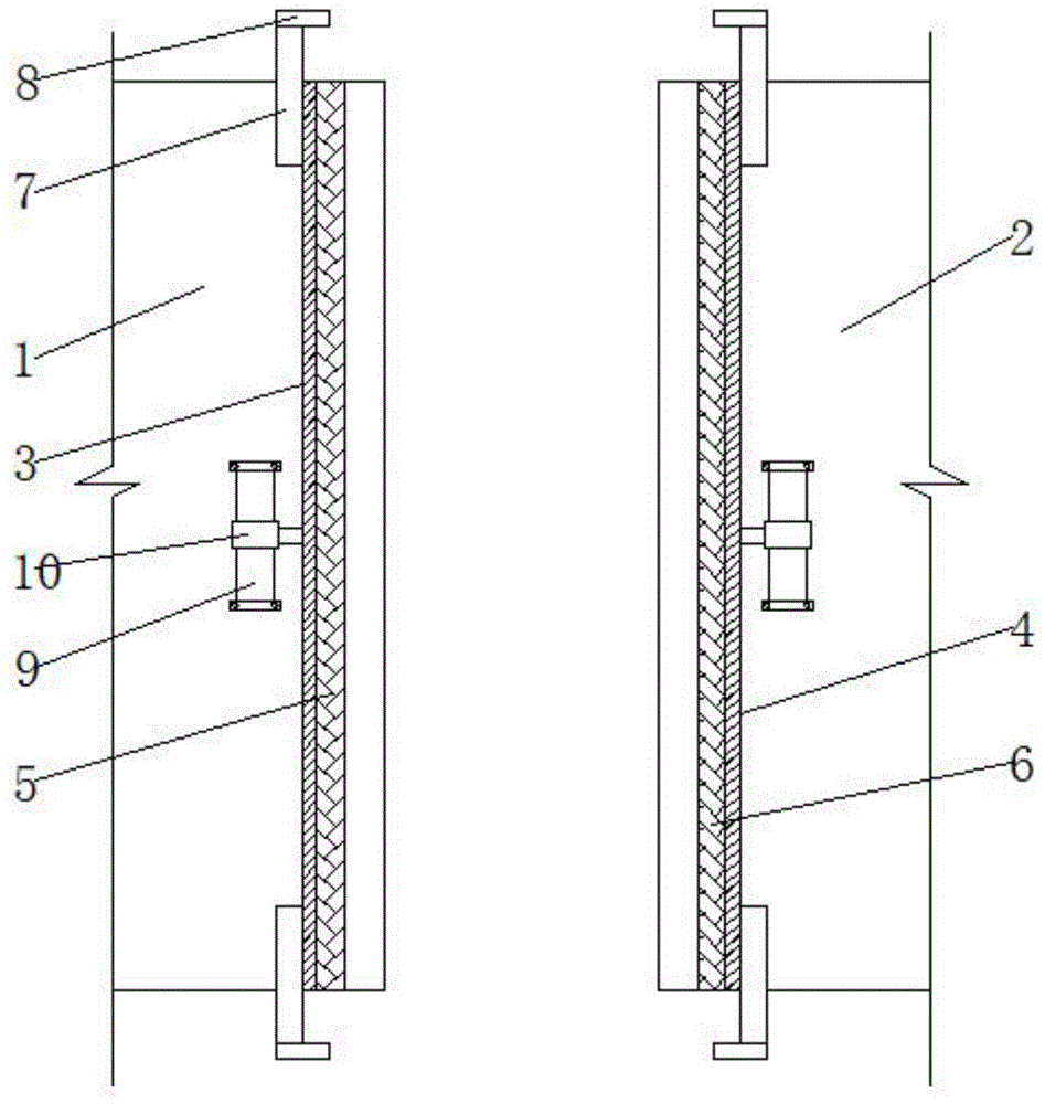 一种电梯光幕安装结构的制作方法