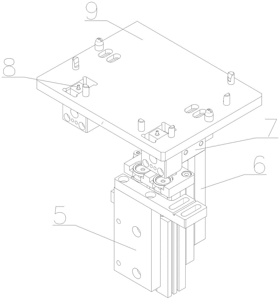 一种电路板治具自动开合动力机构的制作方法