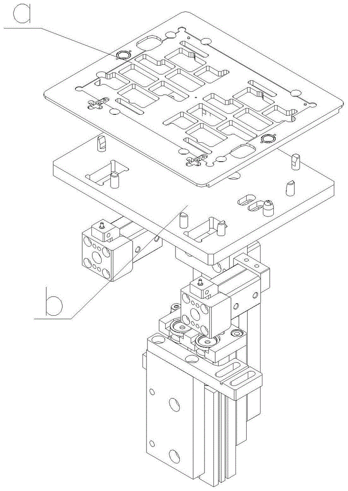 一种电路板加工治具自动开合机构的制作方法