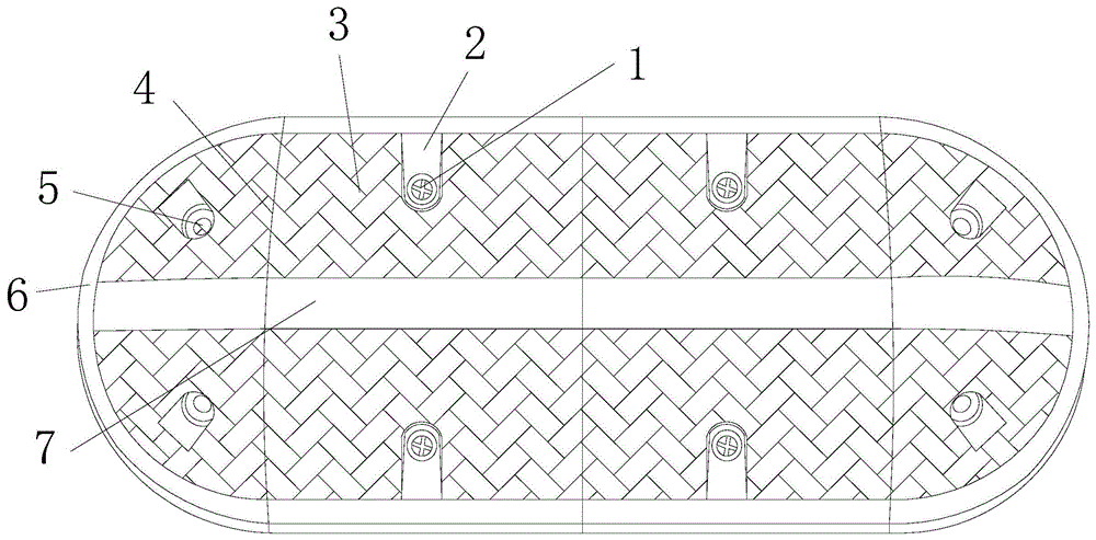 一种新型橡胶减速垄的制作方法