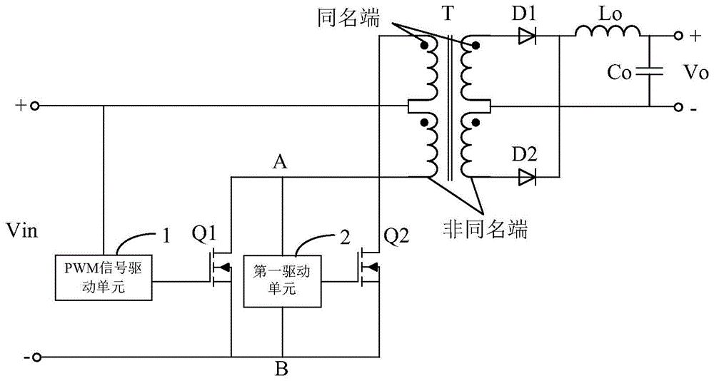 推挽开关电源的驱动电路及推挽开关电源的制作方法