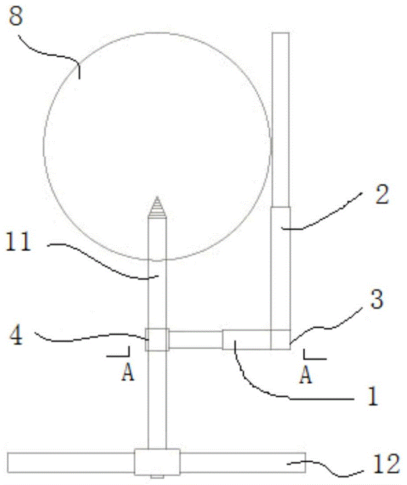 一种生长锥角度固定装置的制作方法