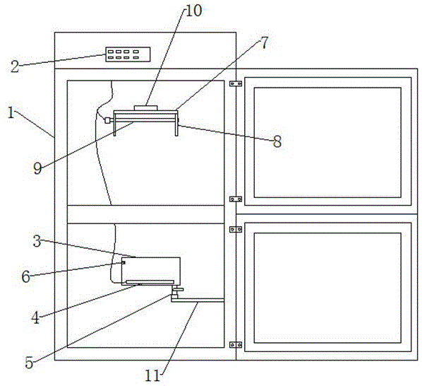 一种面包醒发加湿系统的制作方法