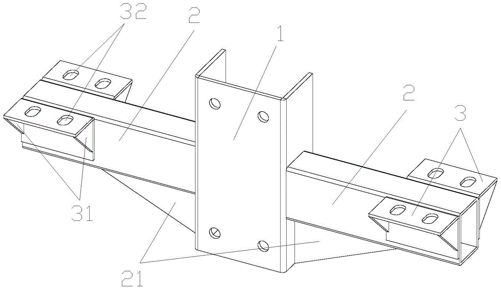 轻型牛腿架的制作方法