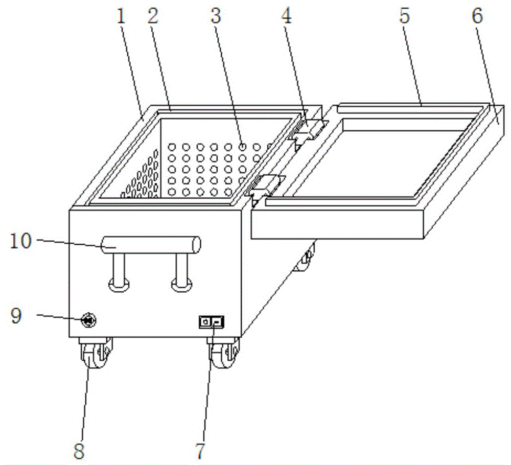 一种多功能的家居用品收纳箱的制作方法