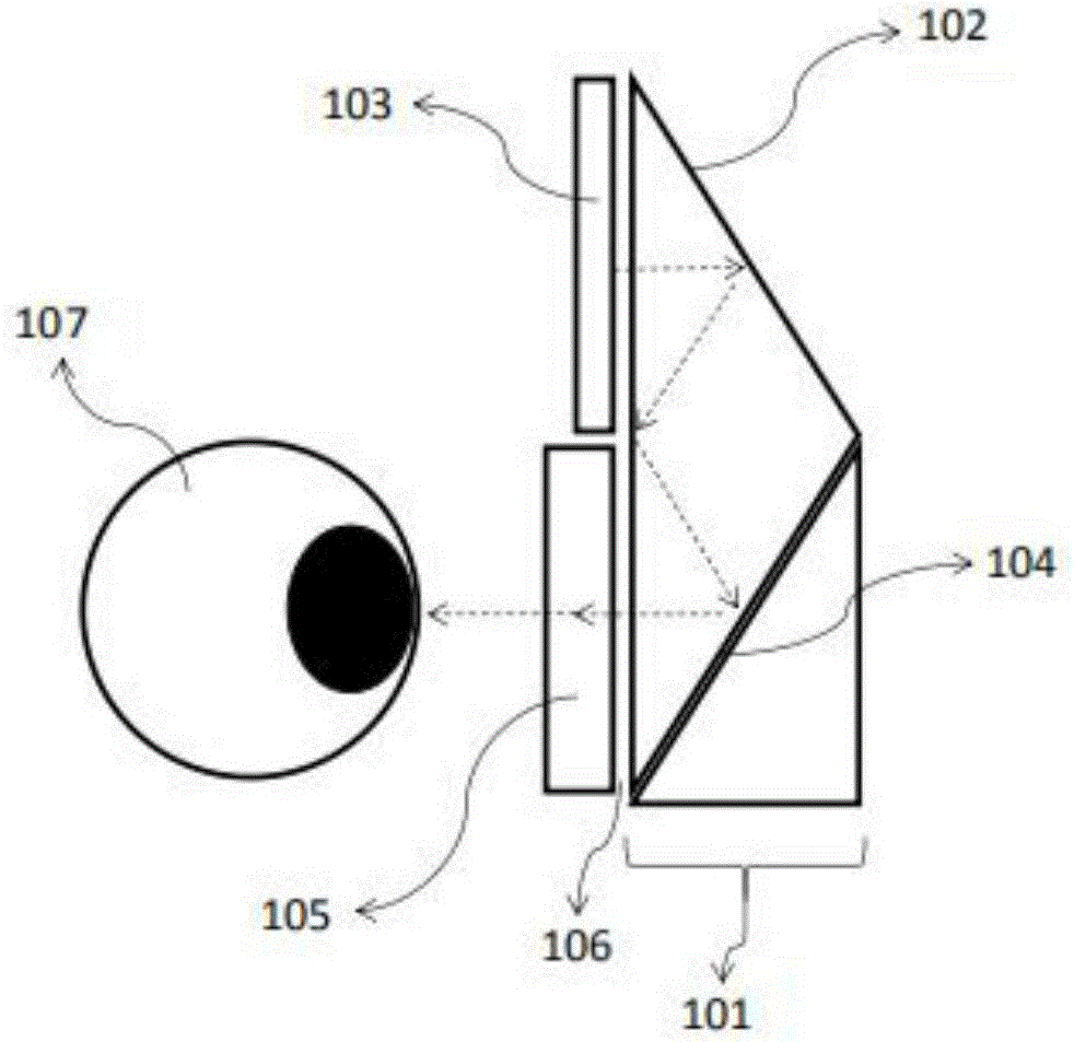一种基于全反射的紧凑型大视场角近眼显示装置的制作方法