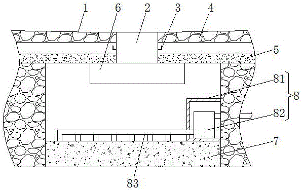 一种市政道路施工用路基排水结构的制作方法