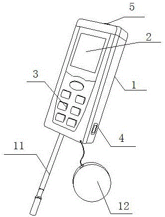 一种高精度抗干扰式新型建筑激光测量仪的制作方法