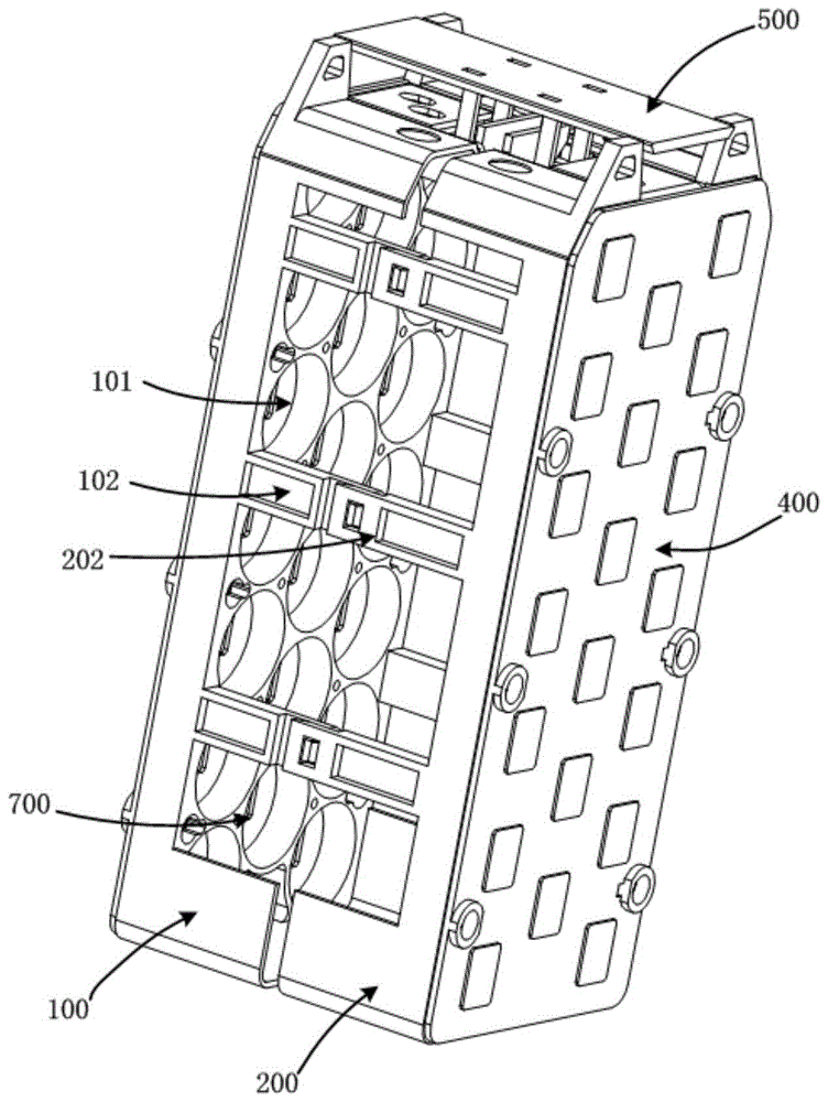 锂电池模组箱体结构的制作方法