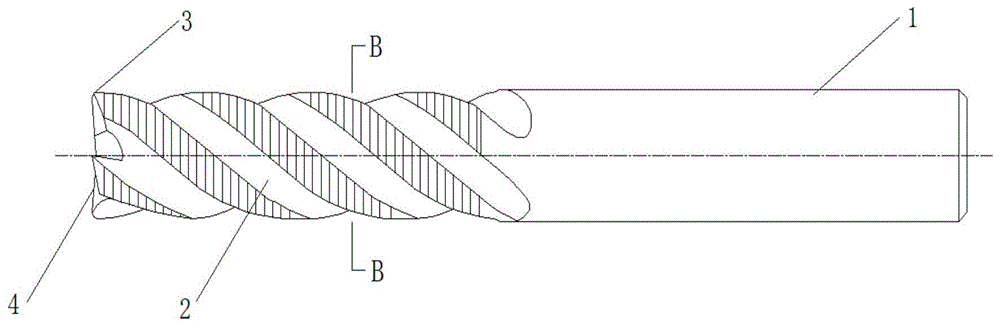 一种超浅抛物线槽型波纹铣刀的制作方法