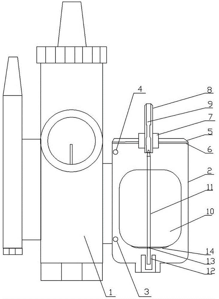 柱塞式化油器的制作方法