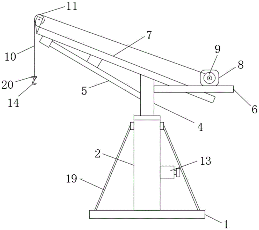 一种新型高新建筑施工用吊装设备的制作方法