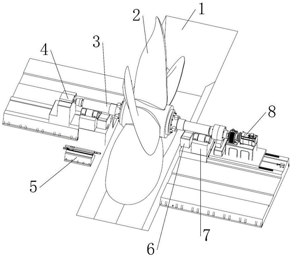 一种船用螺旋桨数控加工定位安装夹具的制作方法