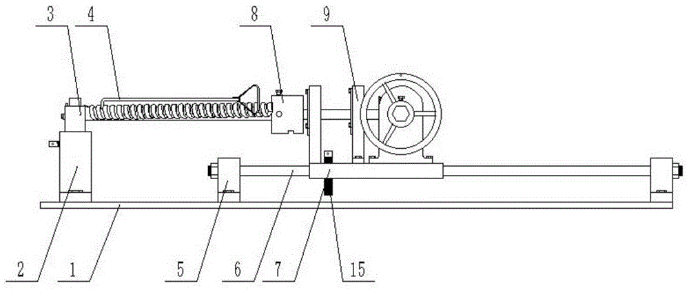 一种液压管上螺旋保护套的缠绕工装的制作方法