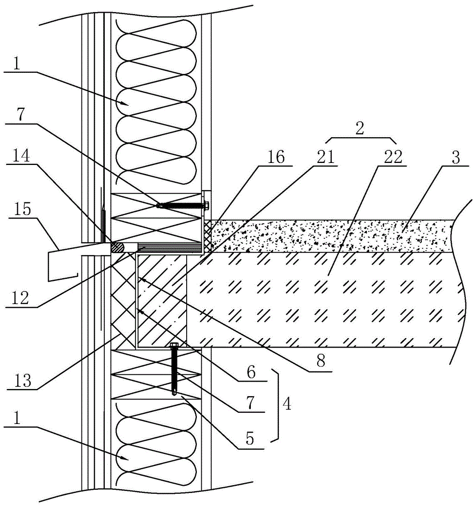 一种PEC墙与主体结构湿式连接节点的制作方法