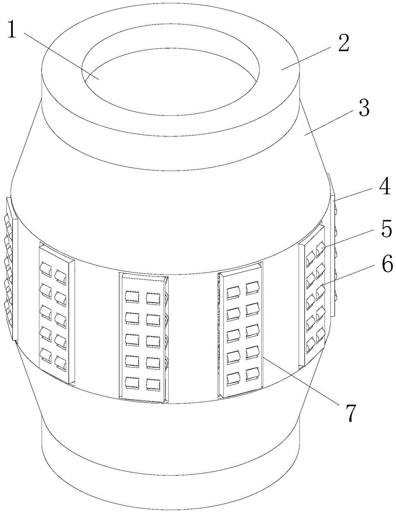 一种伸缩式套管扶正器的制作方法