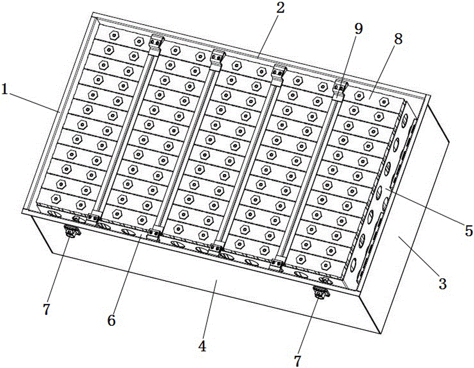 一种动力电池箱体及动力电池的制作方法