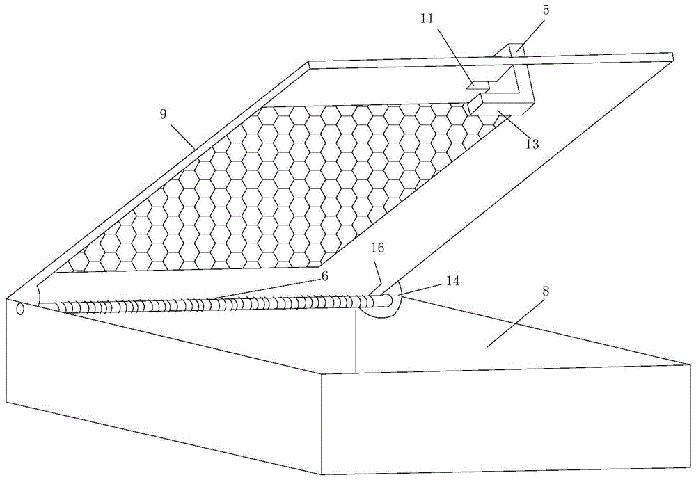 一种一键开启侧向排水篦子的制作方法