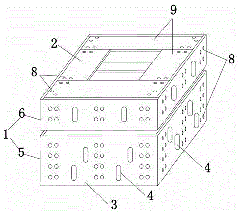 SMC铁路室外箱盒设备基础硬面化的制作方法