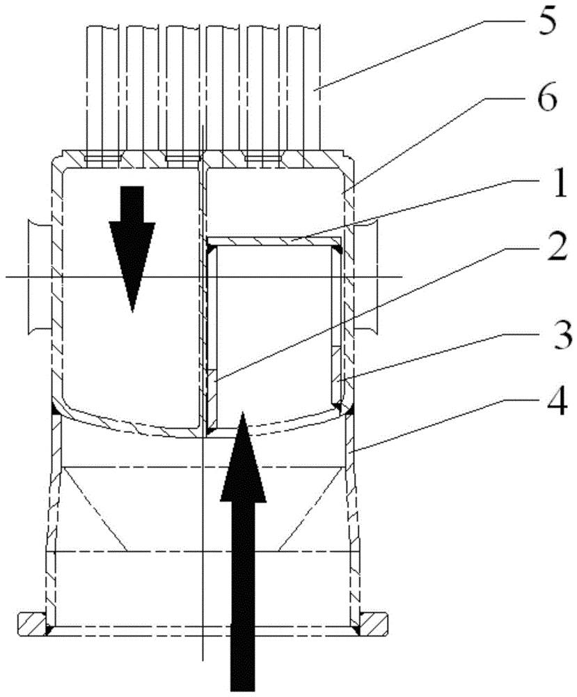 一种间接空冷散热器管箱的导流板的制作方法