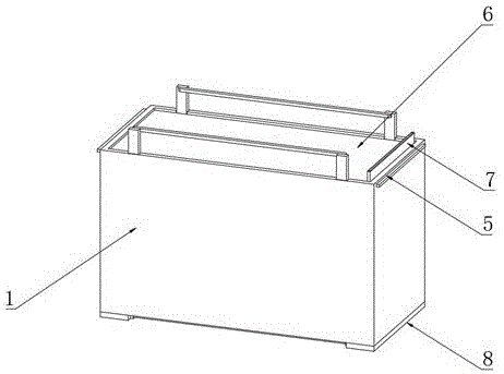 一种散装果冻用防挤压的运输盒的制作方法