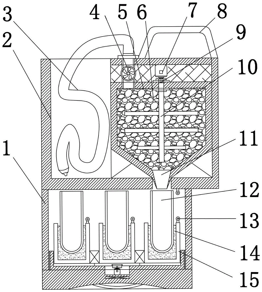 一种冶金原料抽检取样器的制作方法