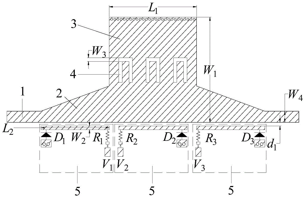 一种具有可重构陷波带的小型化超宽带带通滤波器的制作方法