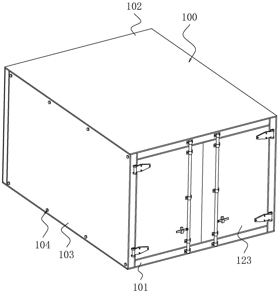 一种轻量化的冷藏箱及其提升箱体使用寿命的连接装置的制作方法
