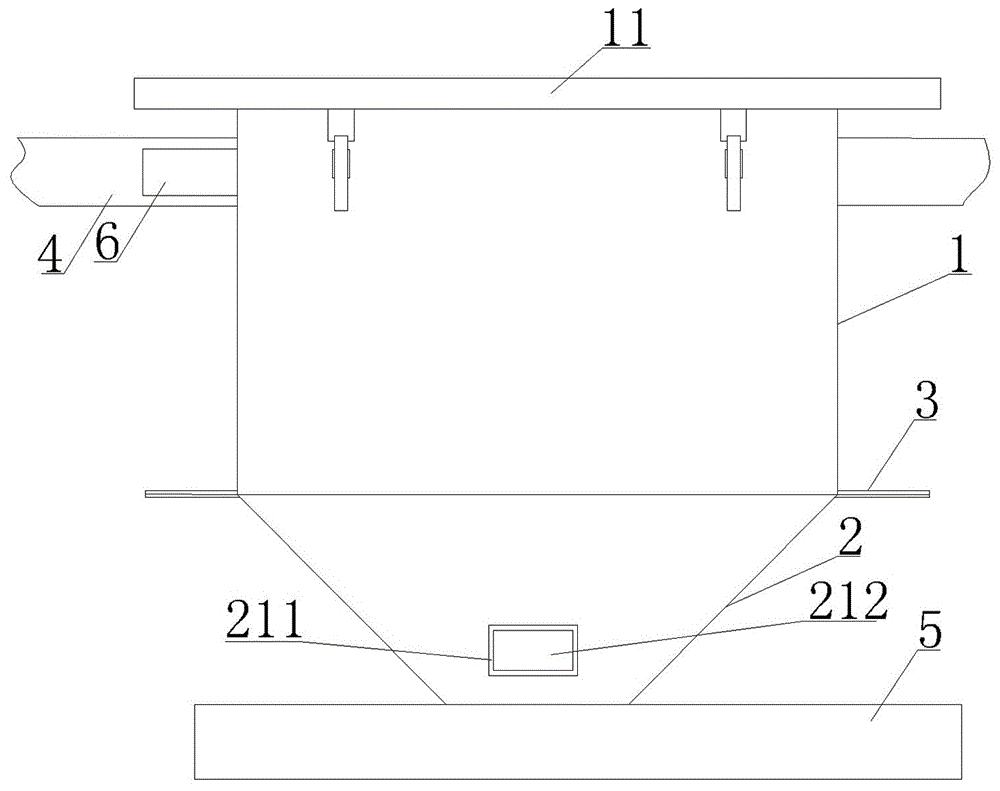 一种电动转料斗以及具有其的自动喂料系统的制作方法