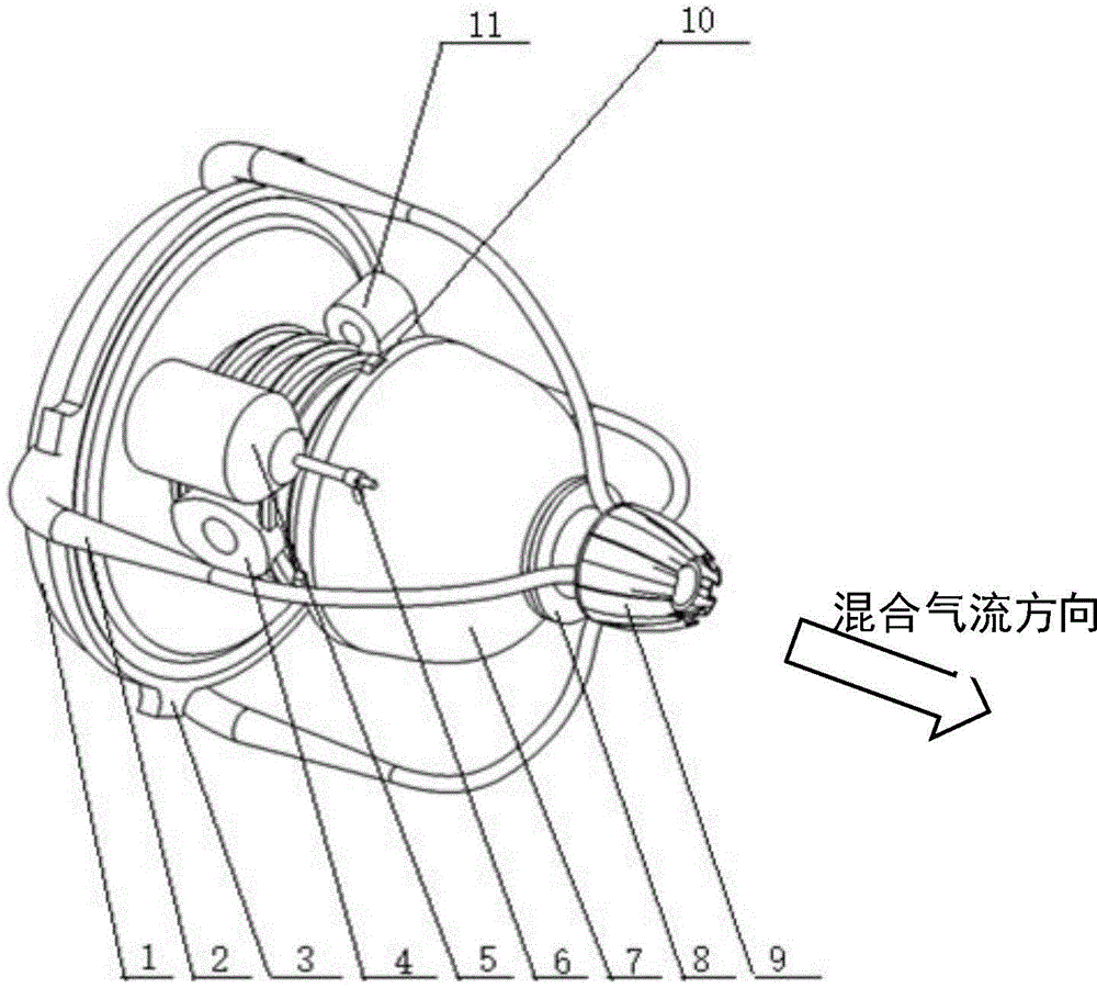 一种提供空气和富燃燃气的装置及其发动机的制作方法